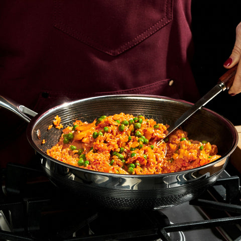 26 cm Hybrid Wok | HexClad 公式