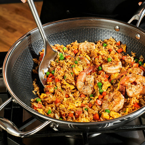 30 cm Hybrid Wok | HexClad 公式