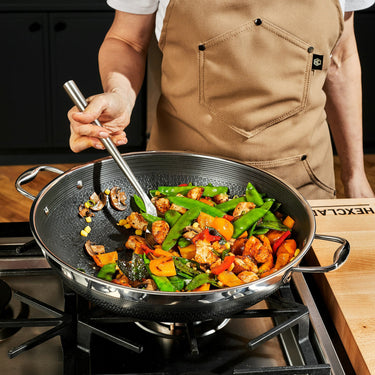36 cm Hybrid Wok with Lid