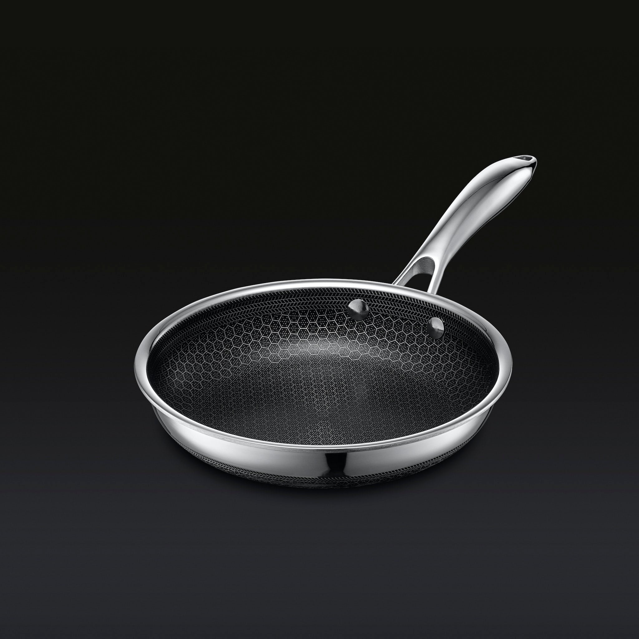 20 cm HexClad Hybrid Pan with Lid – ヘックスクラッド