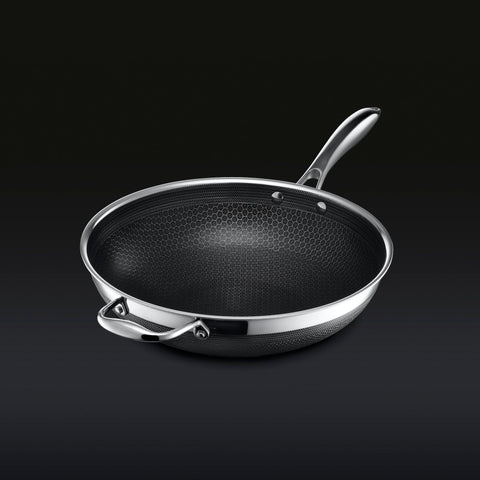 中古 HexClad 30センチ 中華鍋