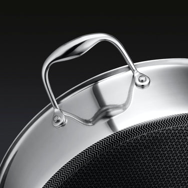 Hybrid Deep Sauté Pan/Chicken Fryer with Lid, 6.6 Litre