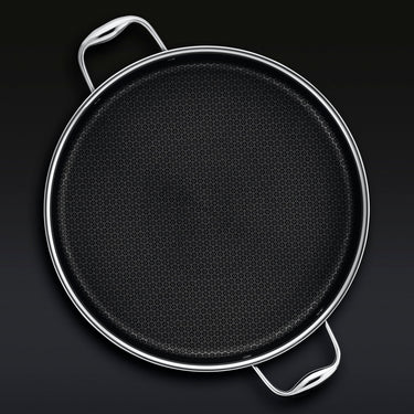 Hybrid Deep Sauté Pan/Chicken Fryer with Lid, 6.6 Litre