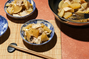 大根と豚バラ肉の煮物