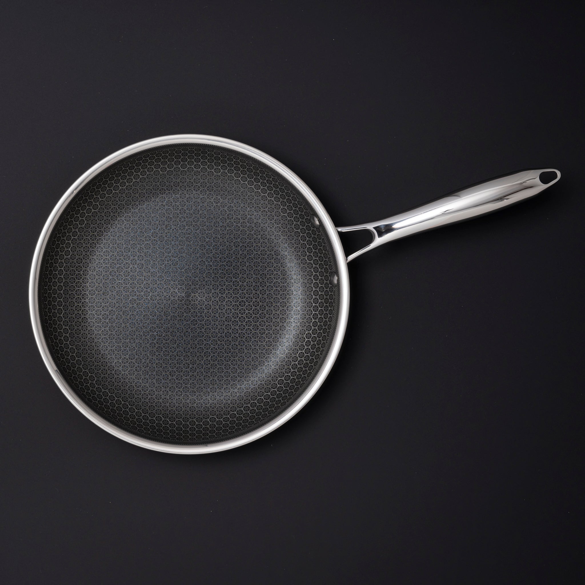 24 cm HexClad Hybrid Pan with Lid – ヘックスクラッド