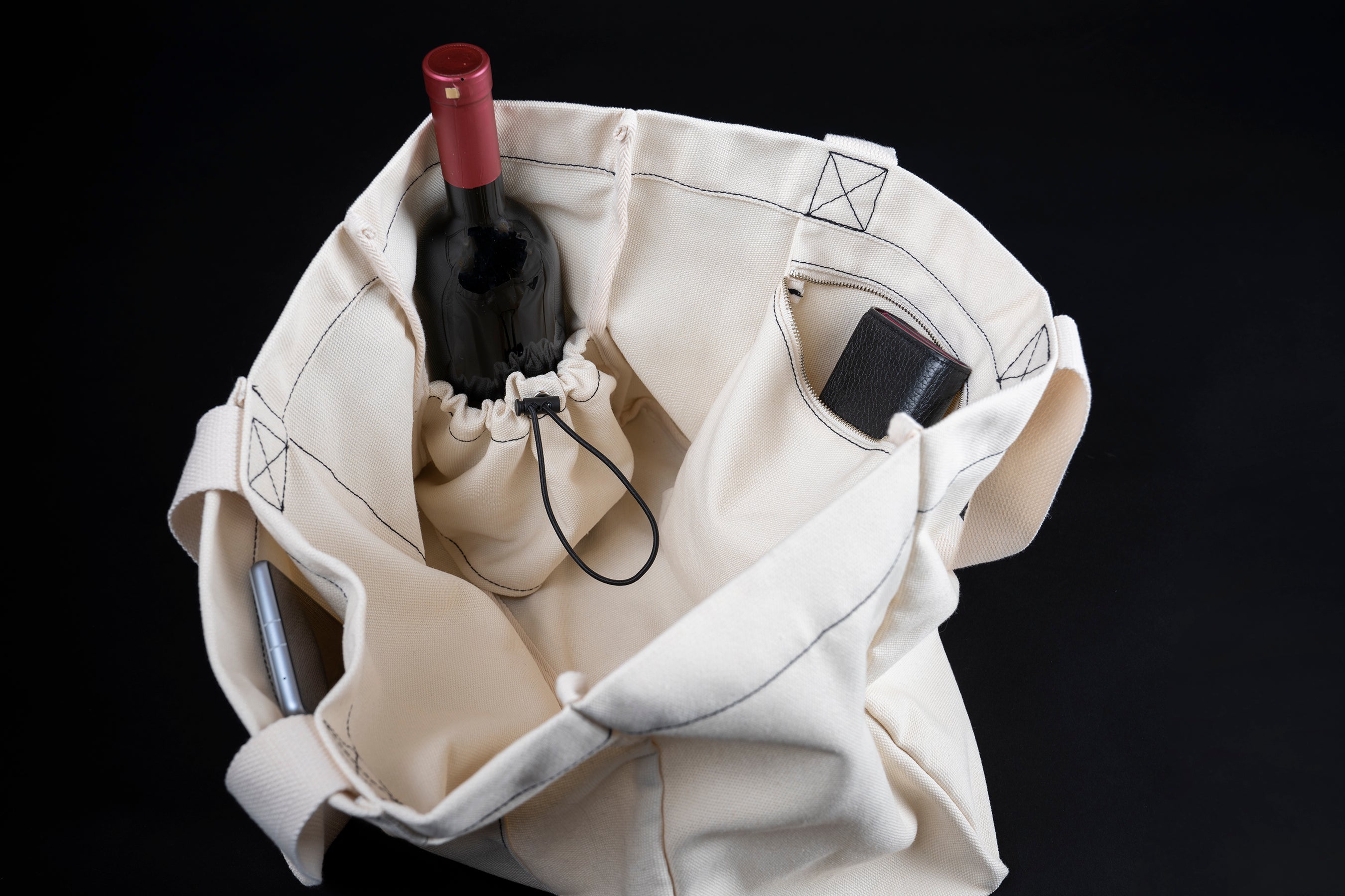 Hexclad トートバッグ (Ivory) – ヘックスクラッド