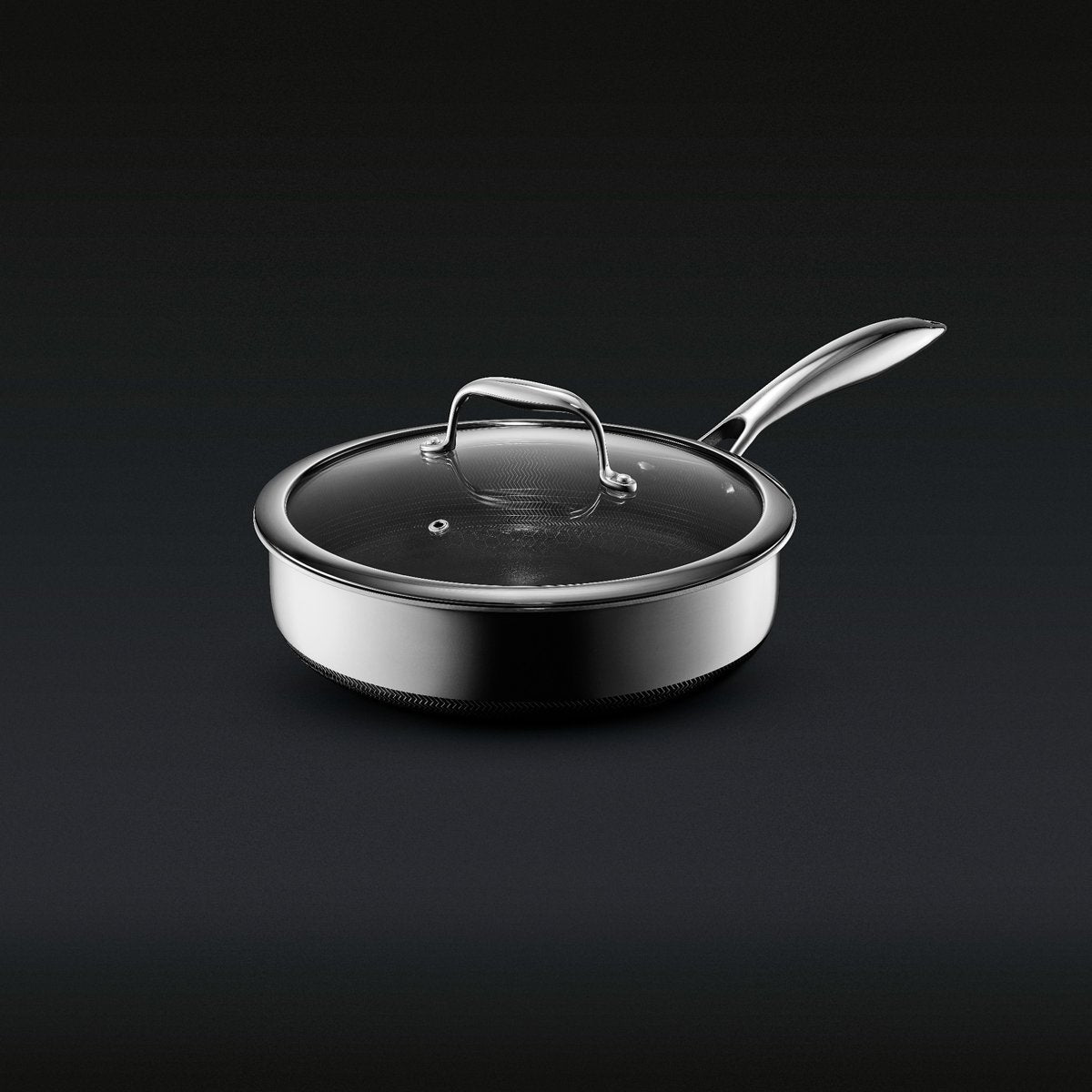 24cm ハイブリッドディープソテーパン(蓋付き) – ヘックスクラッド