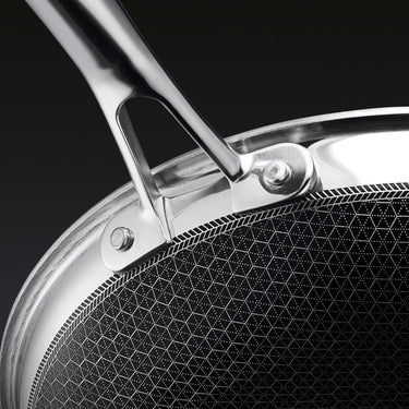 ヘックスクラッド ハイブリッド フライパン 3点セット(蓋付き)