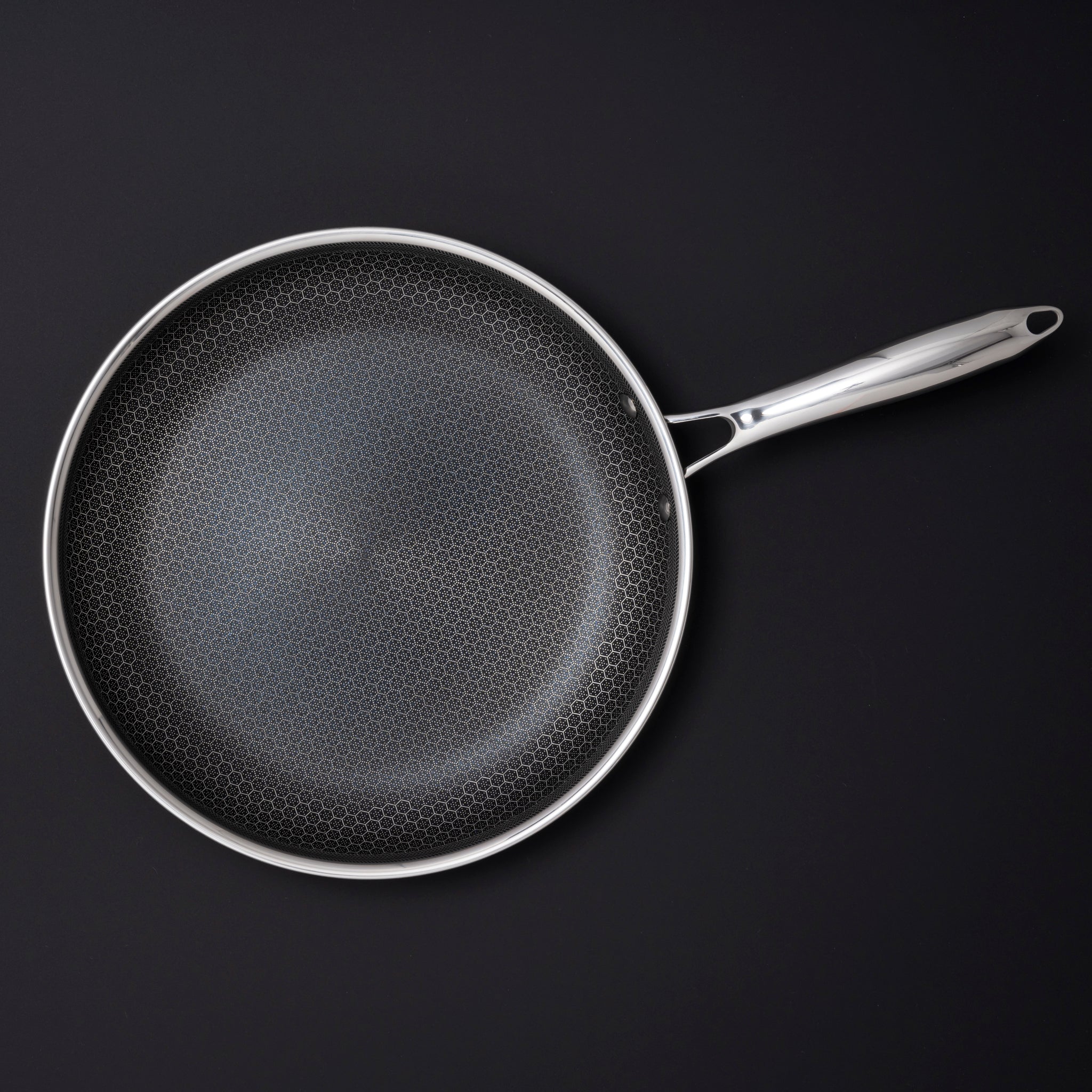 美品　HexClad ヘックスクラッド　ハイブリッド フライパン 30cm 30 cm HexClad Hybrid Pan – ヘックスクラッド