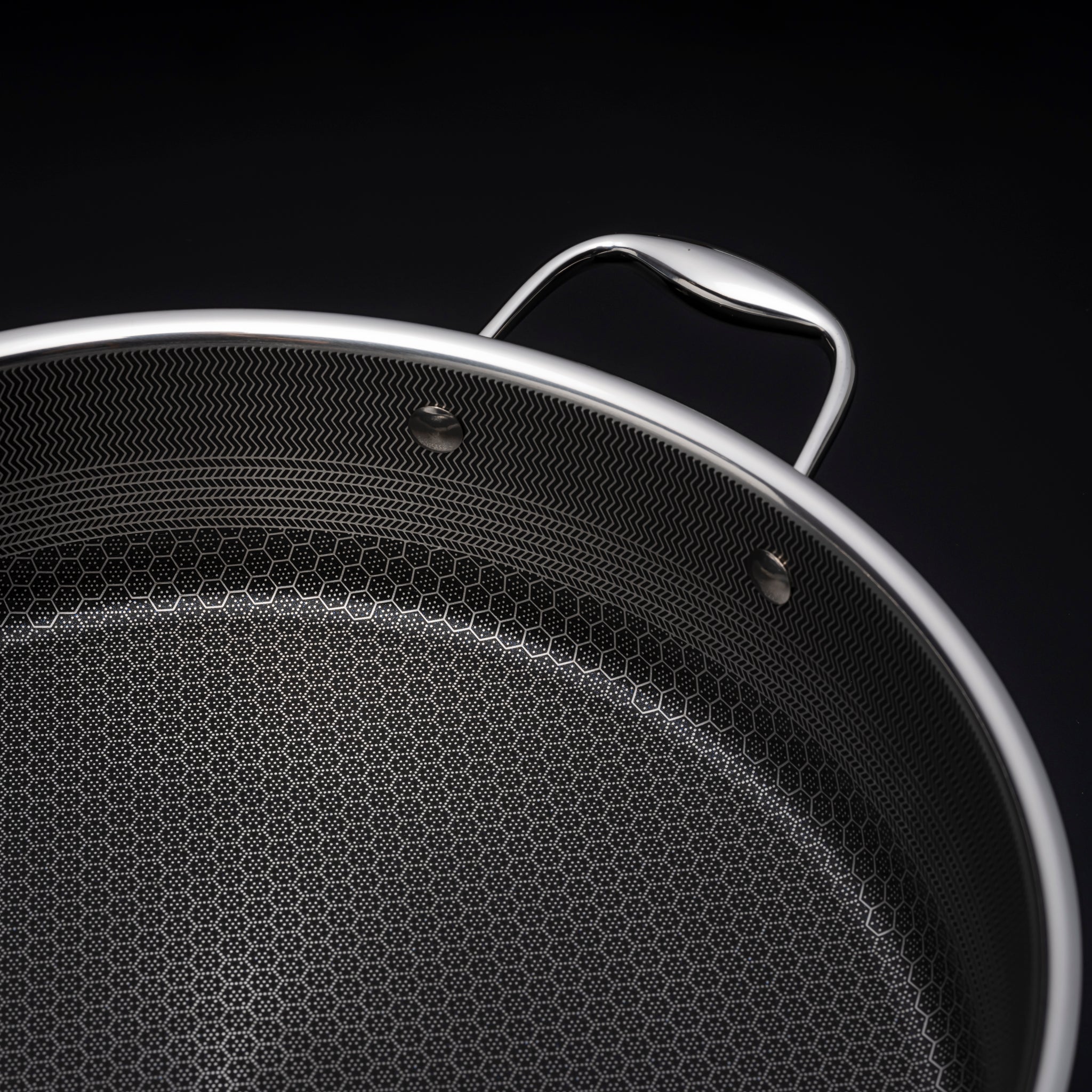 Hybrid Deep Sauté Pan/Chicken Fryer with Lid, 6.6 Litre – ヘックス