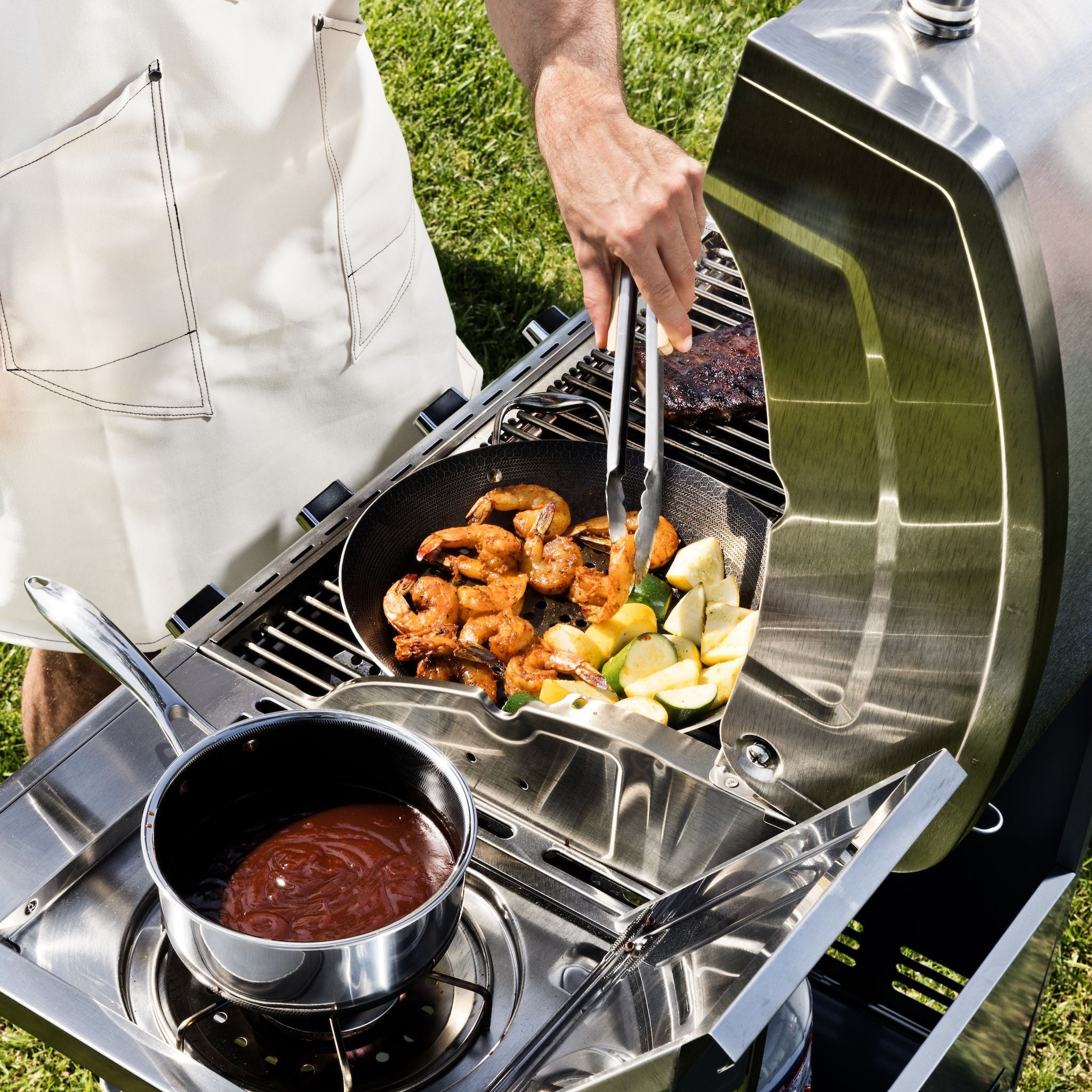 BBQ Grill Pan | HexClad 公式