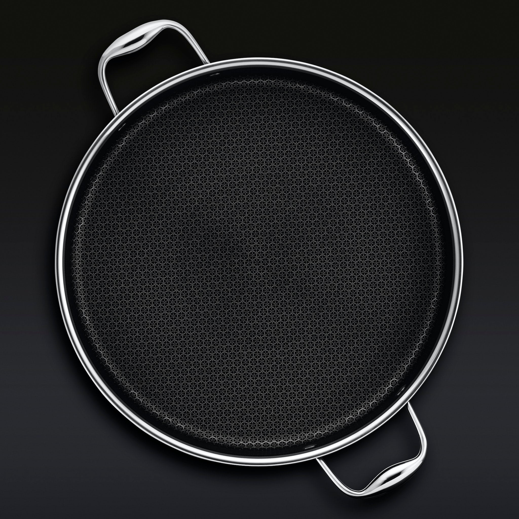 Hybrid Deep Sauté Pan/Chicken Fryer with Lid, 6.6 Litre – ヘックス